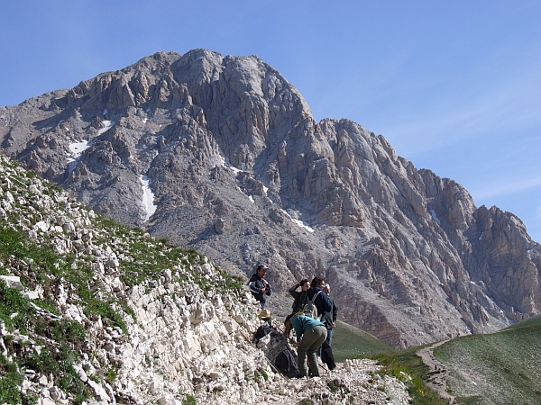 Gran Sasso d''Italia - salita al Corno Grande, 2912 mt.